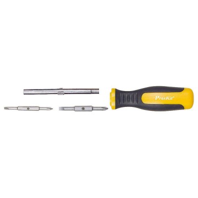 PROSKIT 1PK-S006 Cacciavite magnetico a cambio rapido 6 in 1Proskit