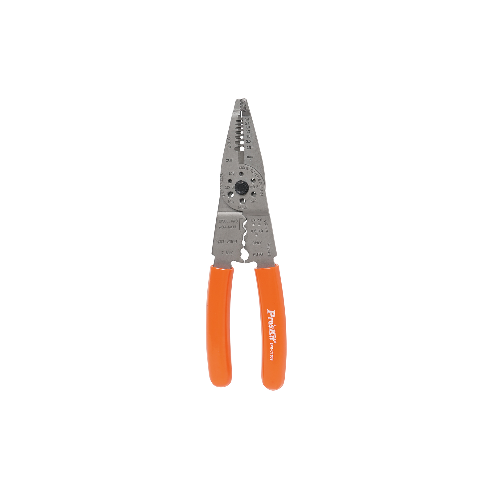 PROSKIT 8PK-CT009 Strumento di crimpatura multiuso (metrico) Proskit