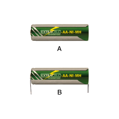 Batteria 1,2V AA Stilo 2400mAh Ricaricabile NiMh 1,2 Volt Extracell