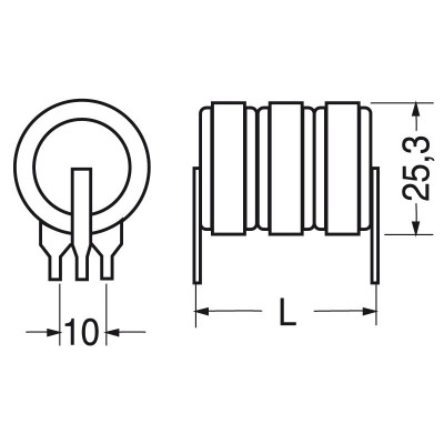 Batteria Tampone Pc Ricaricabile NI-Mh 3,6V 250mAh a Saldare Per Circuiti Stampati con terminaliExtracell