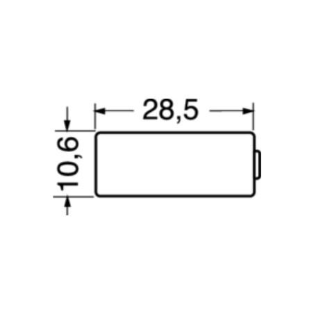 Batterie A23 23A Extracell 12V Alkaline E23A V23A V23PX V23GA L1028 MN21 G23AExtracell