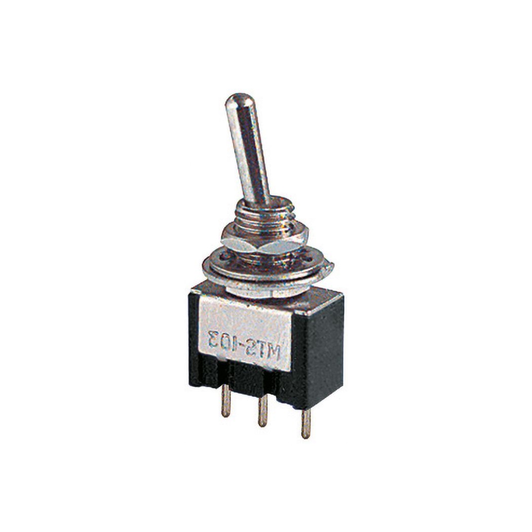 DEVIATORE MINIATURA 1 SCAMBIO 2 POS. STANDARD DA CS 6A 125V Elcart