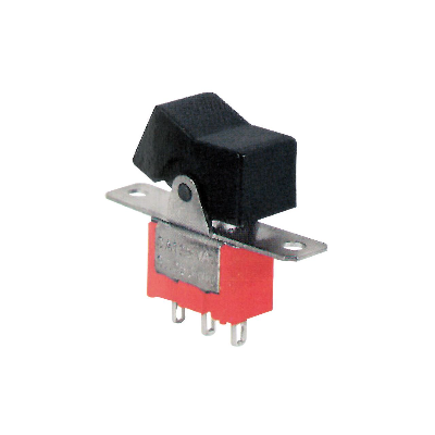 DEVIATORE MINIATURA ON - ON 1 SCAMBIO 2 POS. STANDARD 6A 125VElcart