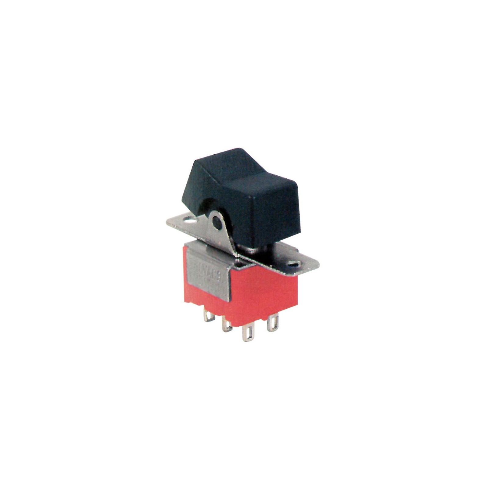 DEVIATORE MINIATURA ON - ON 2 SCAMBI 2 POS. STANDARD 6A 125VElcart