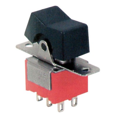 DEVIATORE MINIATURA ON - ON 2 SCAMBI 2 POS. STANDARD 6A 125VElcart