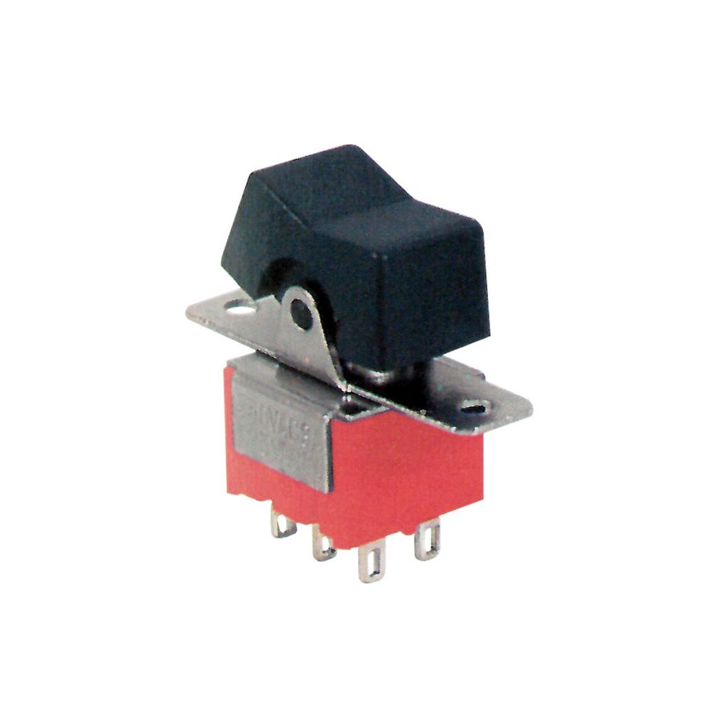 DEVIATORE MINIATURA ON - ON 2 SCAMBI 2 POS. STANDARD 6A 125VElcart