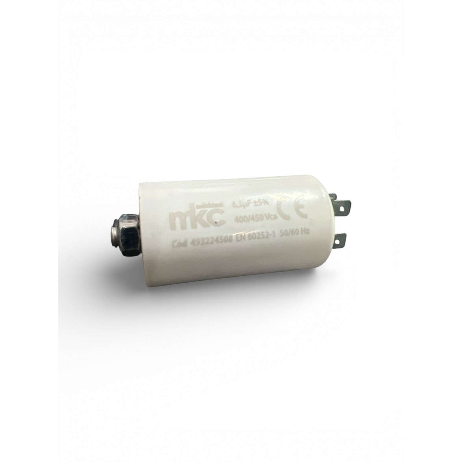 Condensatore per motori 6,3 uF 450V Capacitore Motore Pompa Elettropompa