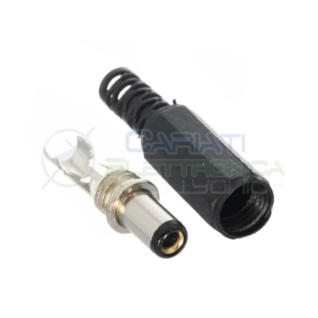 Spina presa 5,5X2,5 mm 14,5 mm connettore di alimentazione DC femmina 5,5X2,5mmGenerico
