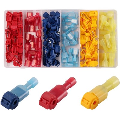 Kit 120 Pezzi Rubacorrente Terminale Connettore Rapido Filo - 0,5-4 mm²