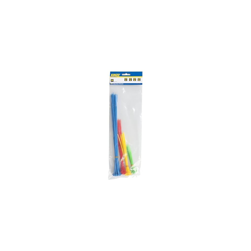 Fascette PVC, 100 pezzi Kinzo, 79386,