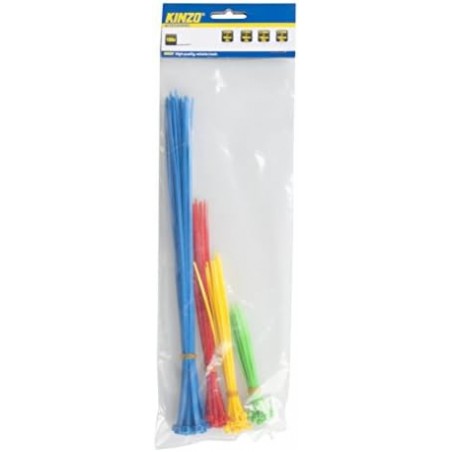 Fascette PVC, 100 pezzi Kinzo, 79386,