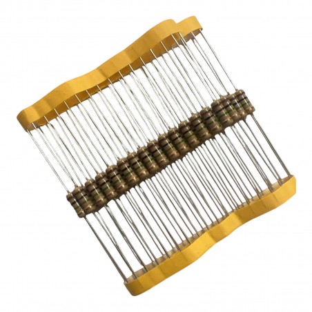 50pcs Resistor 1Mohm 2Watt Carbon film 5% 1 Mohm 2WSR Passive