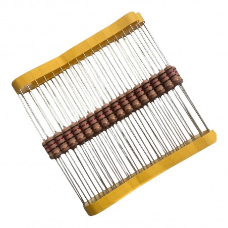 50 PEZZI DI RESISTENZE 120 ohm 2W 2 WATT 5% RESISTENZA 120Ohm SR Passive