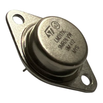 LM317K IC stabilizzatore di tensione regolata 1,2÷37V 1,5A TO3 THTST MICROELECTRONICS