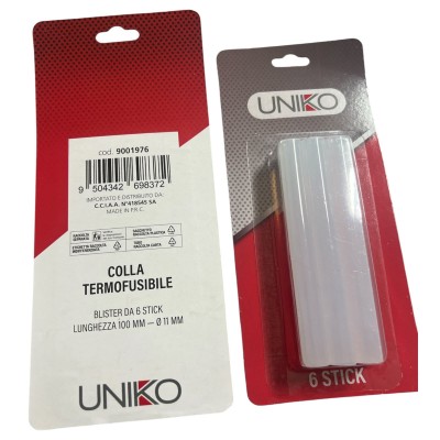 COLLA TERMOFUSIBILE 100mm X 11mm CF 6 PEZZI
