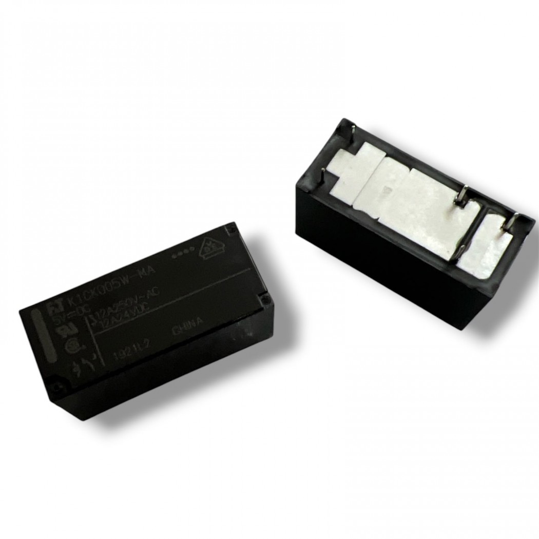 FTR K1CK005W-MA Relè con bobina 5V Spdt Singolo scambio 12A 250V 5 Pin FCL COMPONENTS