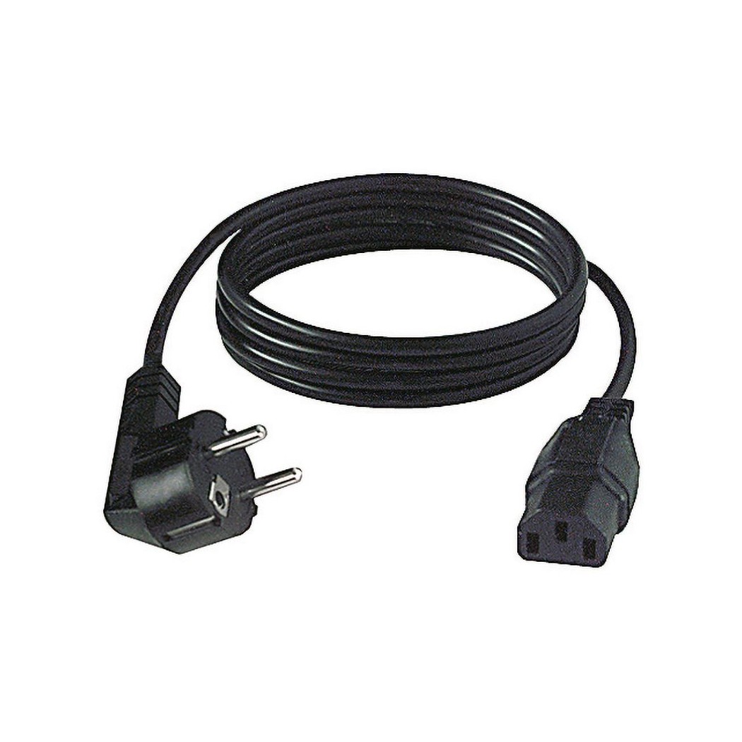 CAVO DI ALIMENTAZIONE 2 METRI IEC CAVO ALIM. SCK 90 /C13 3x0,75 2m Elcart