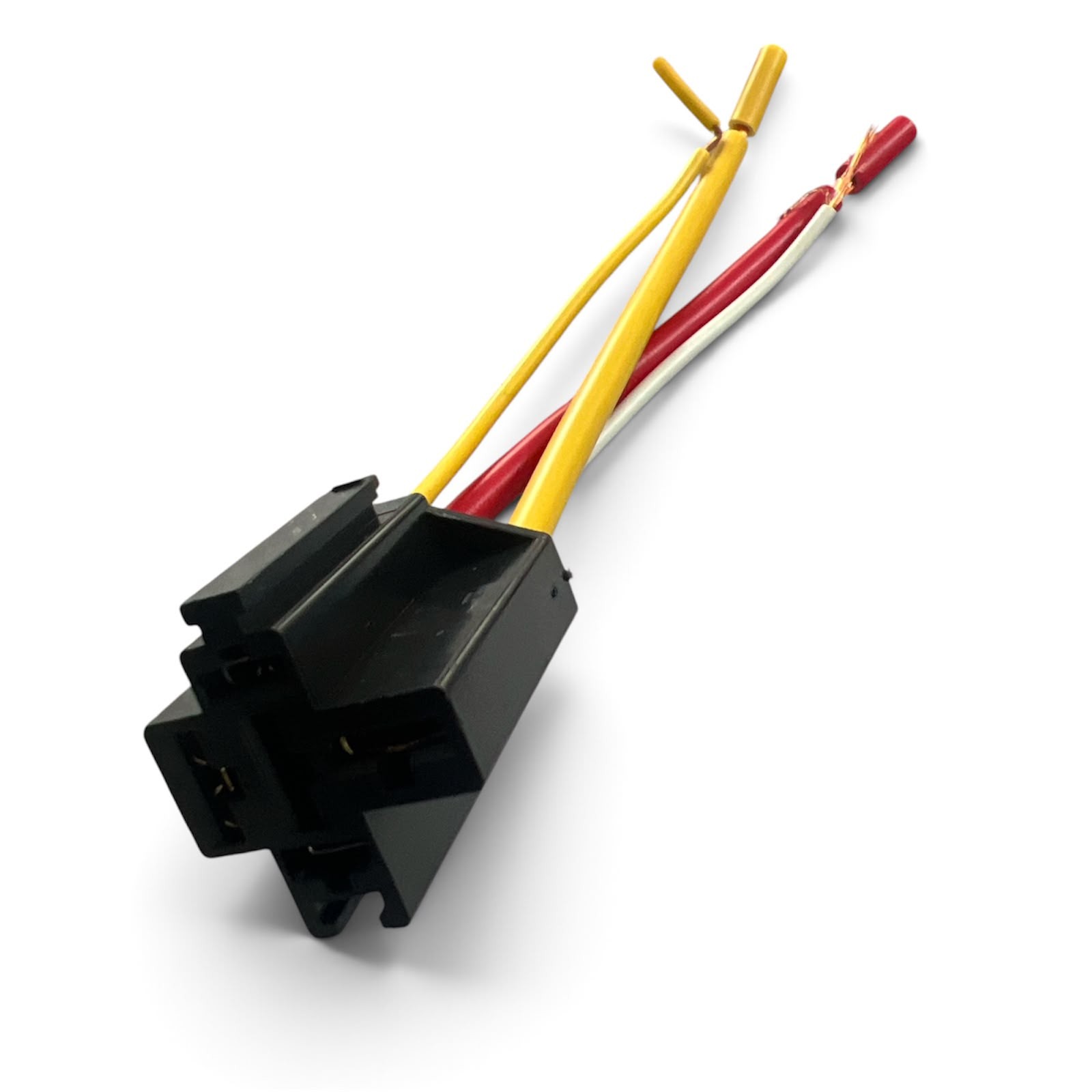 Zoccolo per relè relay 4 pin 80A Auto Camper lunghezza cavi 13cm