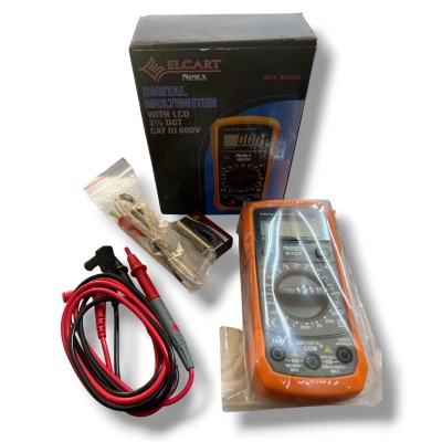 ART. 09/09230-00 MULTIMETRO DIGITALE CON DISPLAY 3 1/2 DGT CAT III 600V MULTIMETRO DIG. 3 1/2 DIG.NI9230 NIMEXNimex