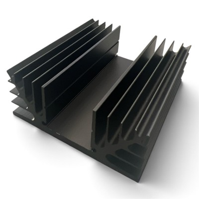 Dissipatore 100 x 88 x 35 Aletta Raffreddamento Alluminio Transistor Chip