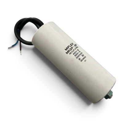 Start Capacitor for Motor AC 40uF 450V with cable Electric Motor Pump ectMiflex