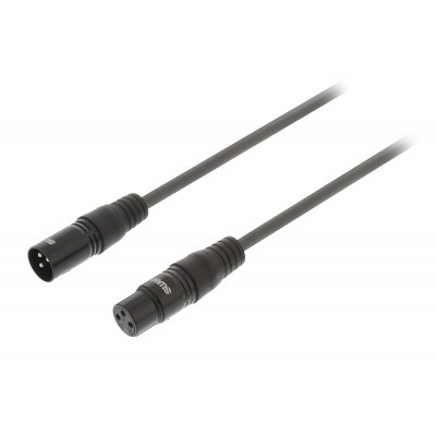 PROLUNGA XLR Cavo Stereo XLR 3p (M) - XLR 3p (F) 0,5 m Grigio Scuro