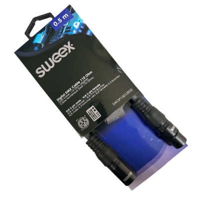 PROLUNGA XLR Cavo Stereo XLR 3p (M) - XLR 3p (F) 0,5 m Grigio Scuro