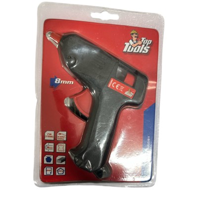 Top Tools PISTOLA TERMOCOLLANTE 10 W per colla diametro 8 mm