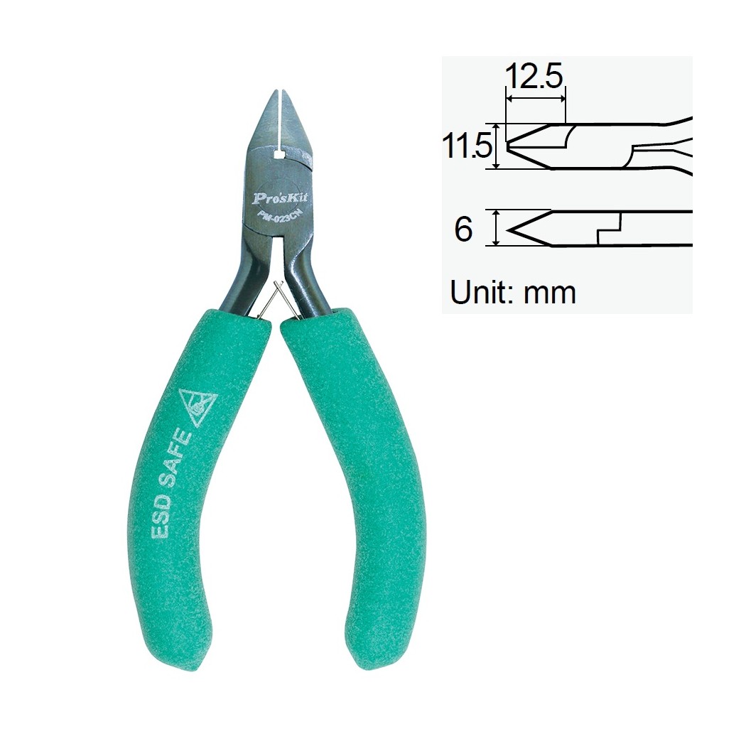 PROSKIT PM-023CN Pinza diagonale a punta (115 mm) Proskit