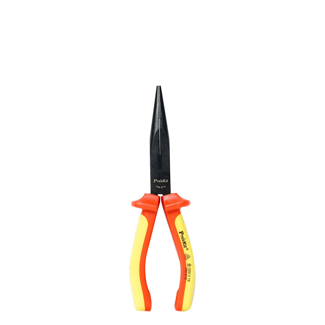 PROSKIT PM-918 Pinza a becco lungo isolata (200 mm) VDEProskit