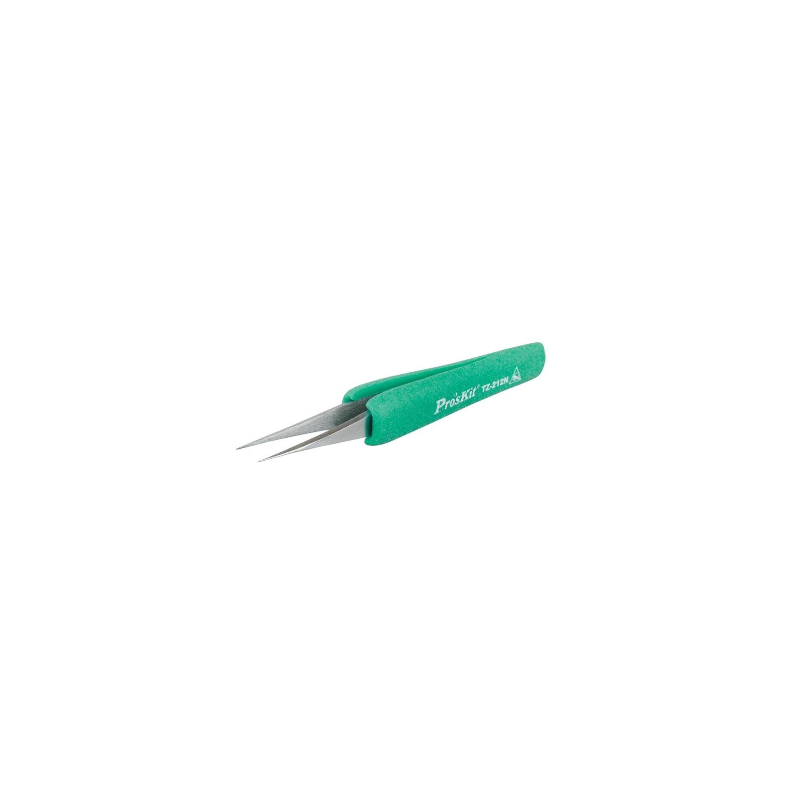 PROSKIT TZ-212N Pinzette Ergo-Grip (punta estremamente fine e affilata) 129 mm Proskit