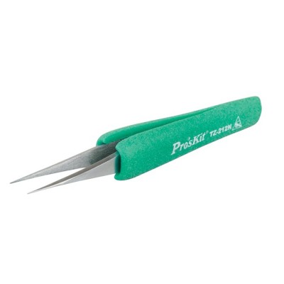 PROSKIT TZ-212N Pinzette Ergo-Grip (punta estremamente fine e affilata) 129 mm Proskit