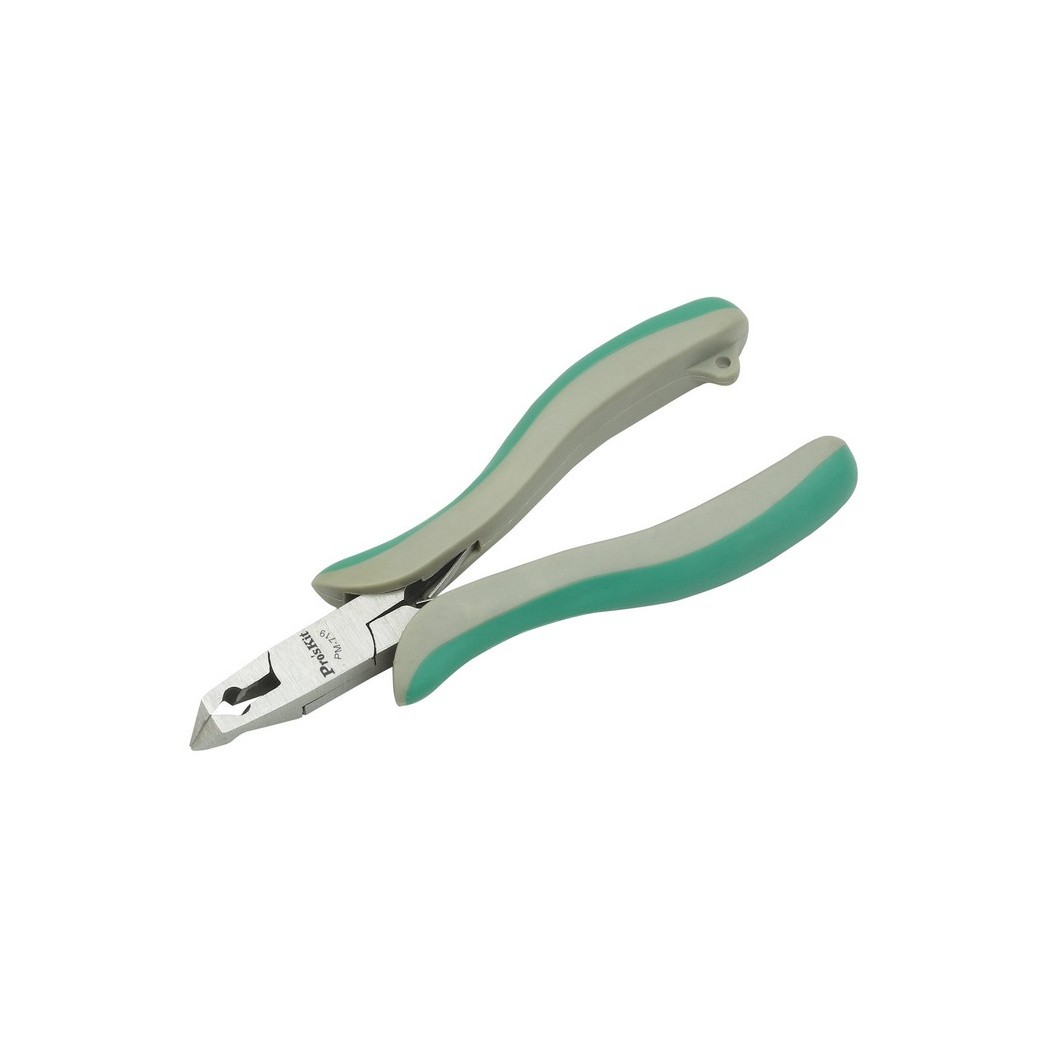 PROSKIT PM-719 Pinza tronchese con punta angolata per componenti SMD (125 mm)Proskit