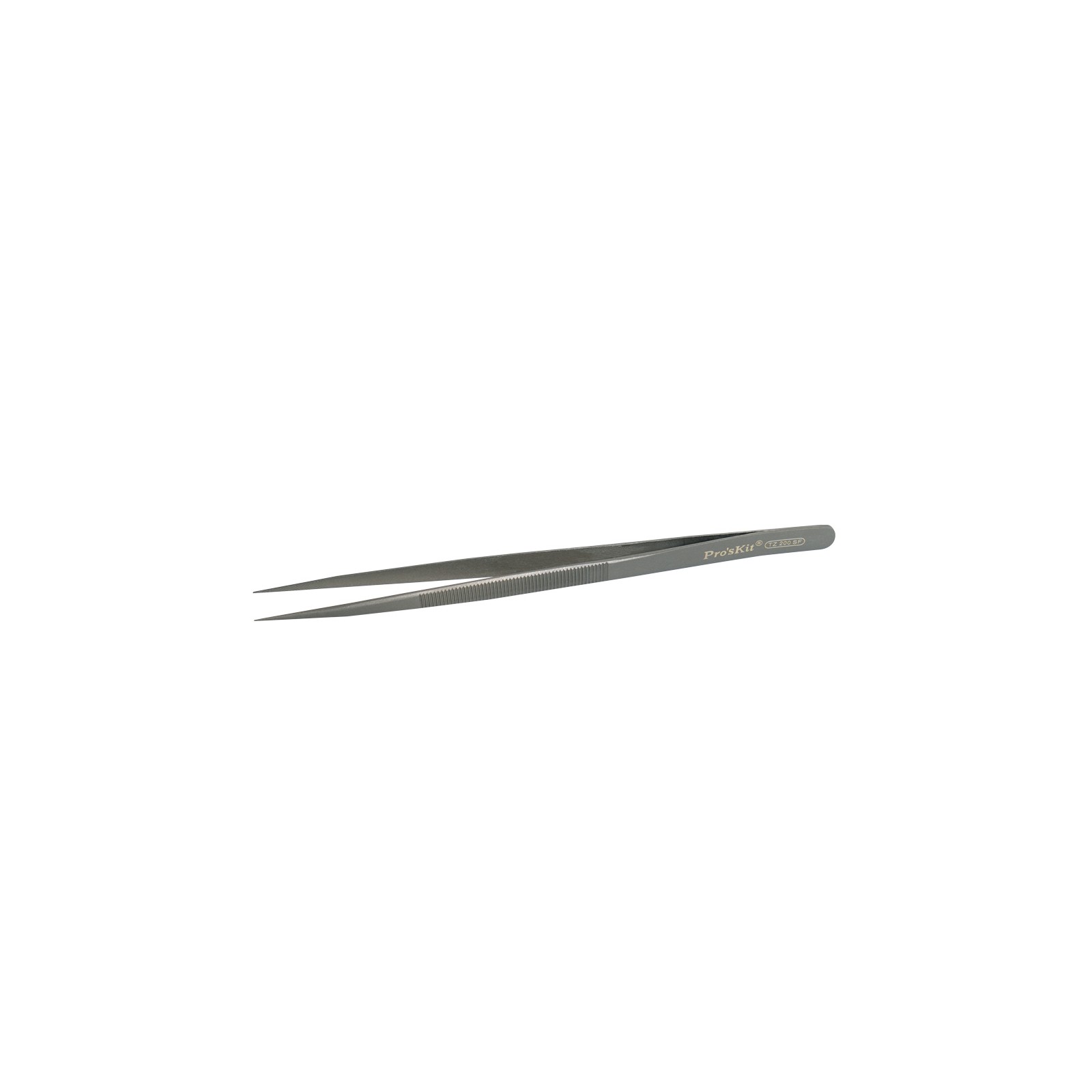 PROSKIT TZ-200SF Pinzetta dritta in titanio con punta finissima Proskit