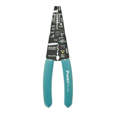 PROSKIT CP-412G Pinza spelafili/crimpatrice per impieghi gravosi (8")