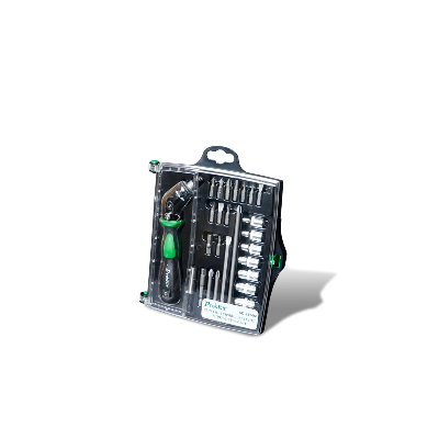 PROSKIT SD-2314M Set di cacciaviti a cricchetto reversibile 25 in 1 con punte e bussoleProskit