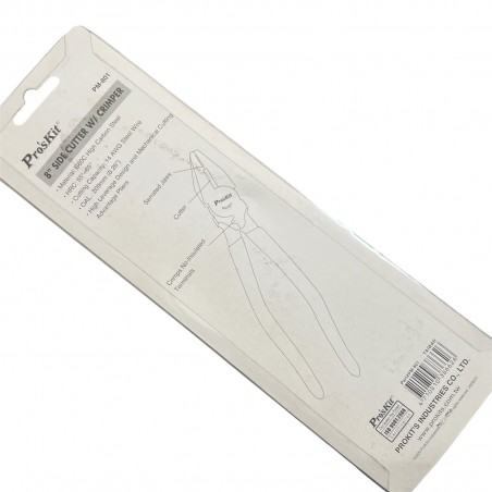 PROSKIT PM-801 Tronchese laterale da 8" con crimpatriceProskit