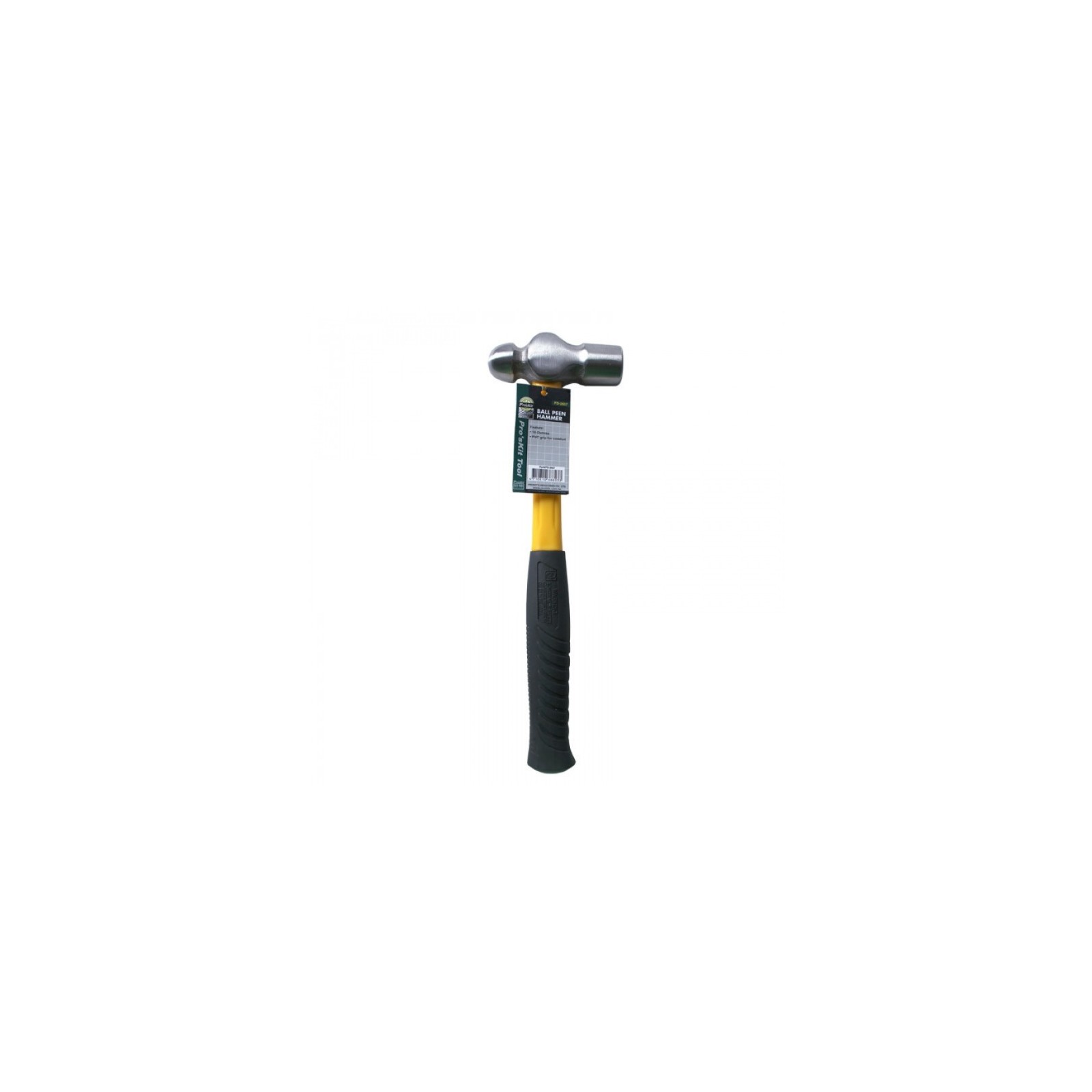 PROSKIT PD-2607 Martello a penna sferica con manico in fibra di vetroProskit