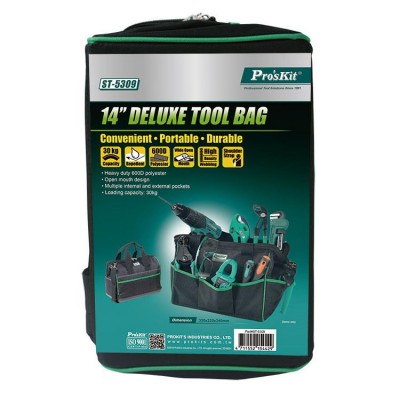 PROSKIT ST-5309 Borsa portautensili Deluxe da 14 polliciProskit