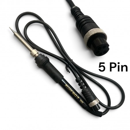 Stilo Saldatore Microstilo ATTEN 907 con Attacco 5 pin Ricambio Stazione Saldante