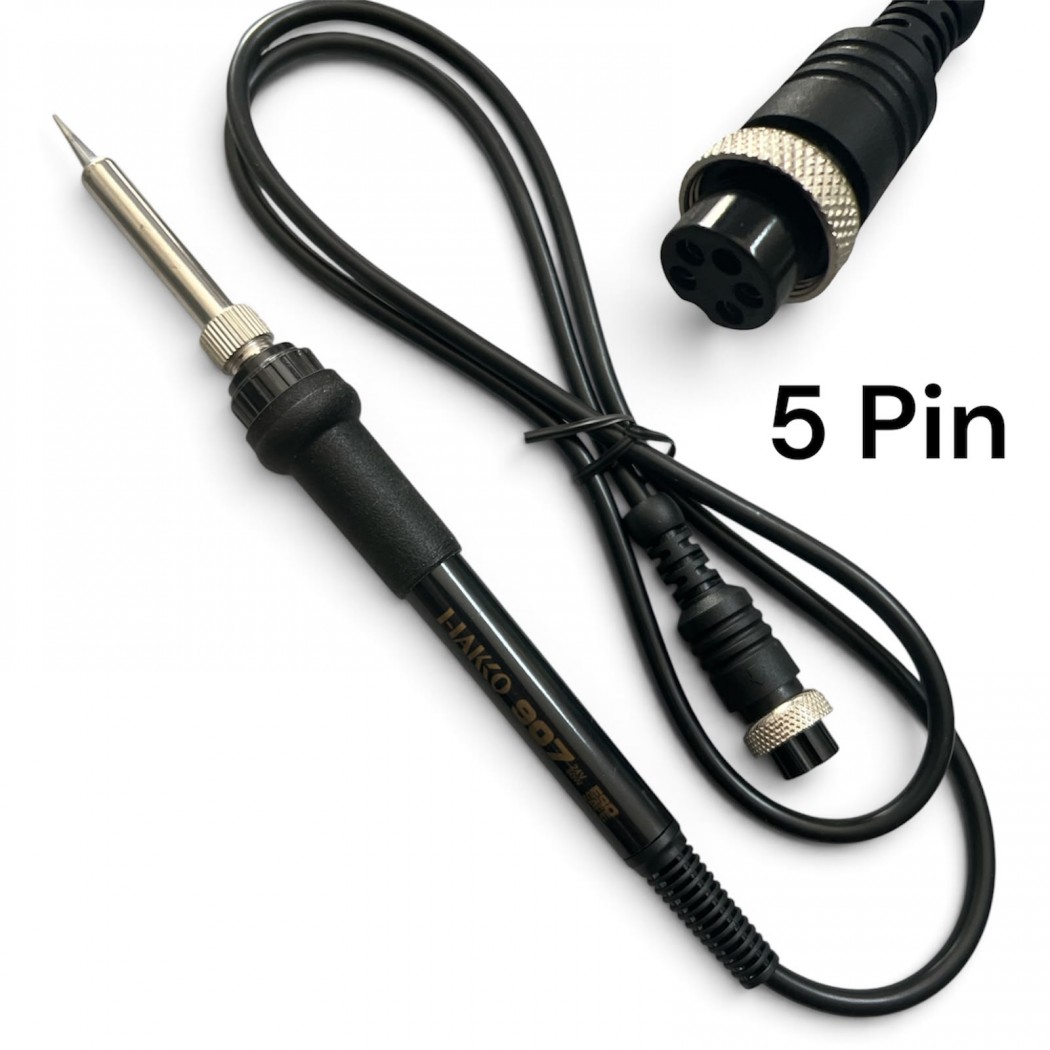 Stilo Saldatore Microstilo HAKKO 907 con Attacco 5 pin Ricambio Stazione Saldante