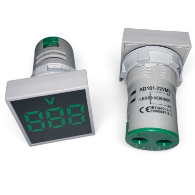 AD101-22VMS Misurazione Voltimetro 12-80Hz Accelerazione 22 MM 20mA AC 50-500VGenerico