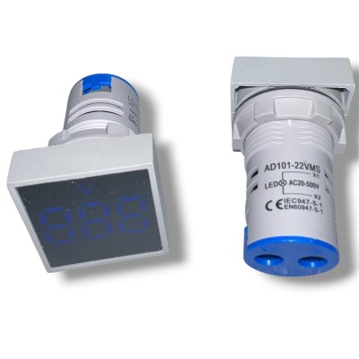 AD101-22VMS Misurazione Voltimetro 12-80Hz Accelerazione 22 MM 20mA AC 50-500V Generico
