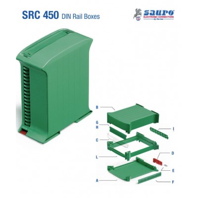 SAURO SRC4500000-V, contenitore con attacco barra