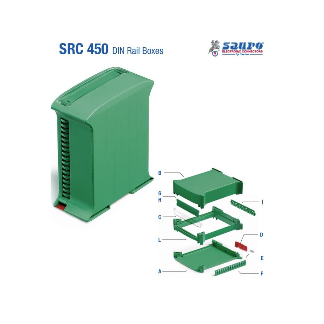 SAURO SRC4500000-V, contenitore con attacco barra