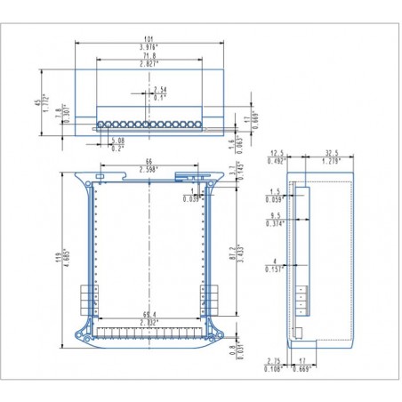 SAURO SRC4500000-V, contenitore con attacco barra