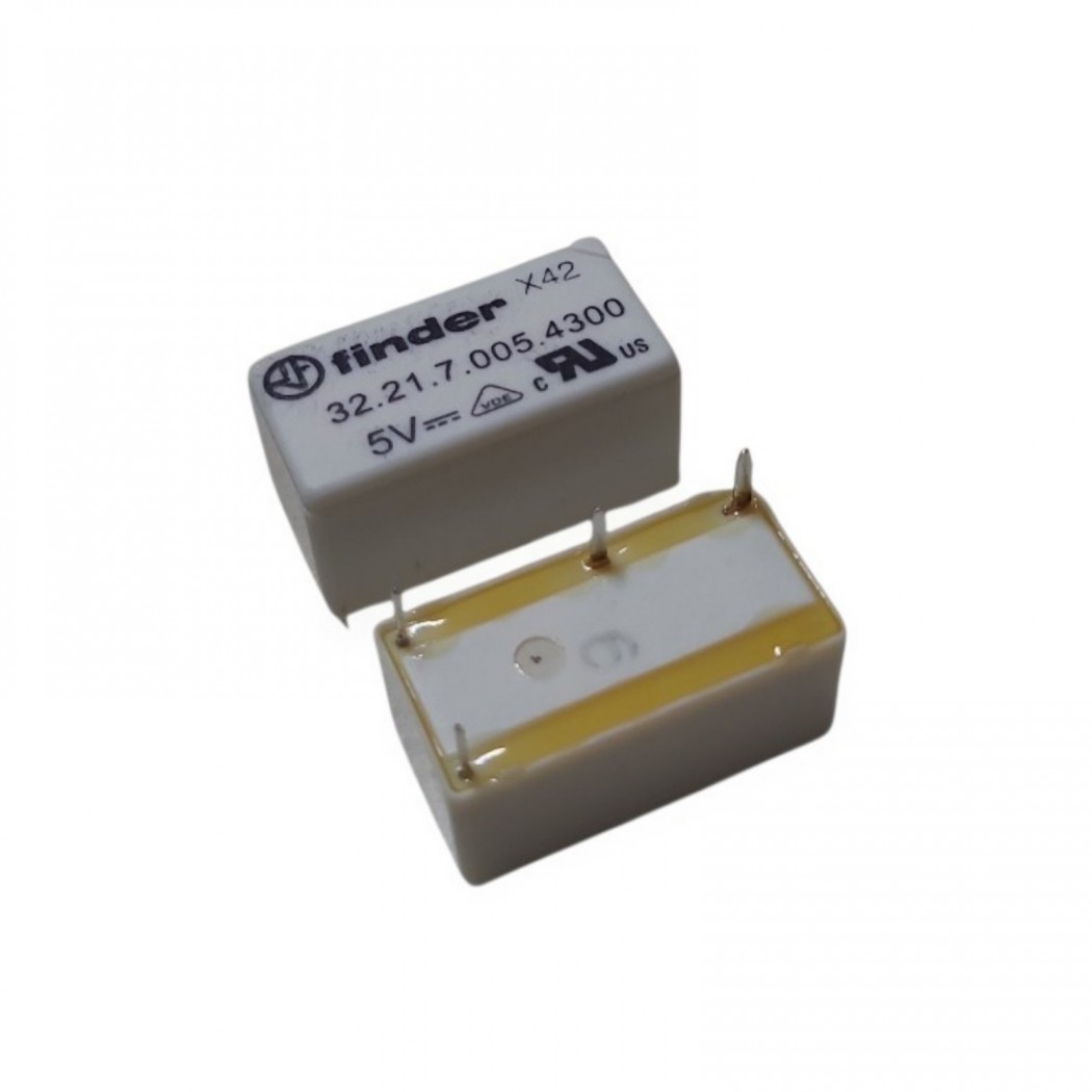 copy of Relay 32.21.7.024.2000 voltage coil 24V DC SPST 6A 30Vdc 250Vac 4 pin FinderFinder