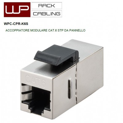 WP Rack & Cabling WPC-CPR-K6S ACCOPPIATORE MODULARE CAT.6 STP DA PANNELLO
