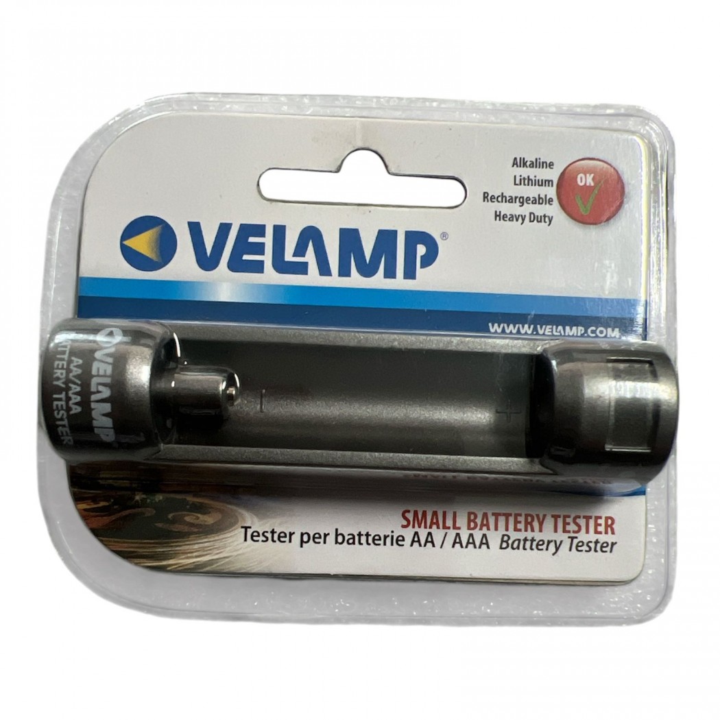 VELAMP CBT04 Tester per batterie AA / AAA Velamp