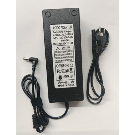 Alimentatore ALX-1220A Switching Adapter AC-DC 12V 10A INPUT AC100-240Vac Generico